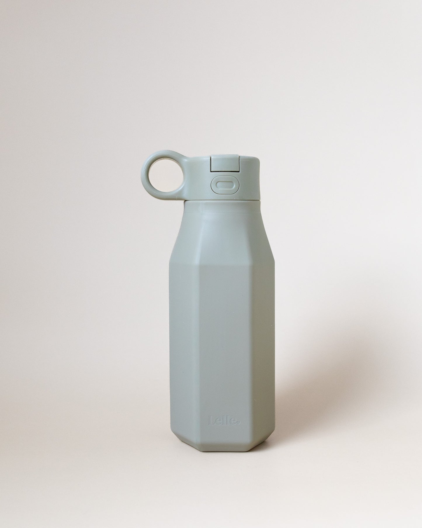 Silicone water bottle - Sage Green