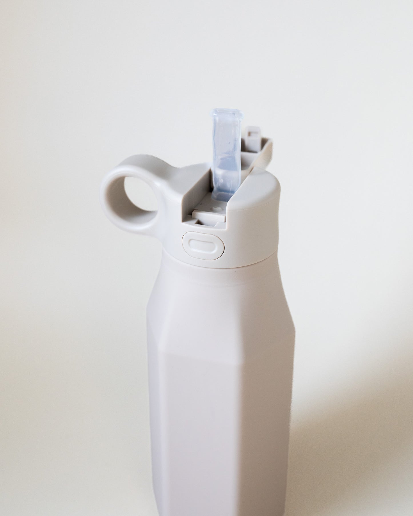 Silicone water bottle - Sandy Beige