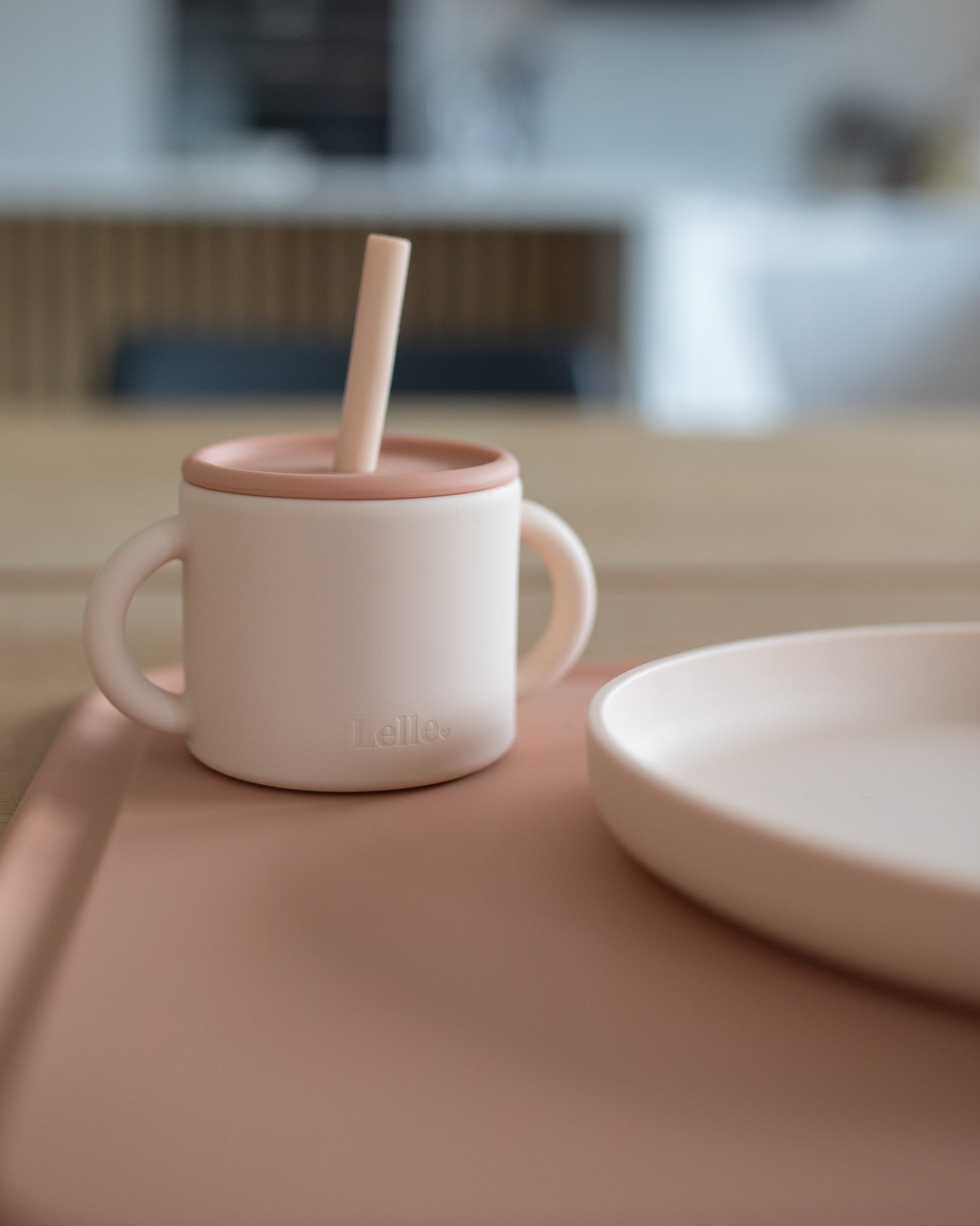 Silicone cup - Oat Beige