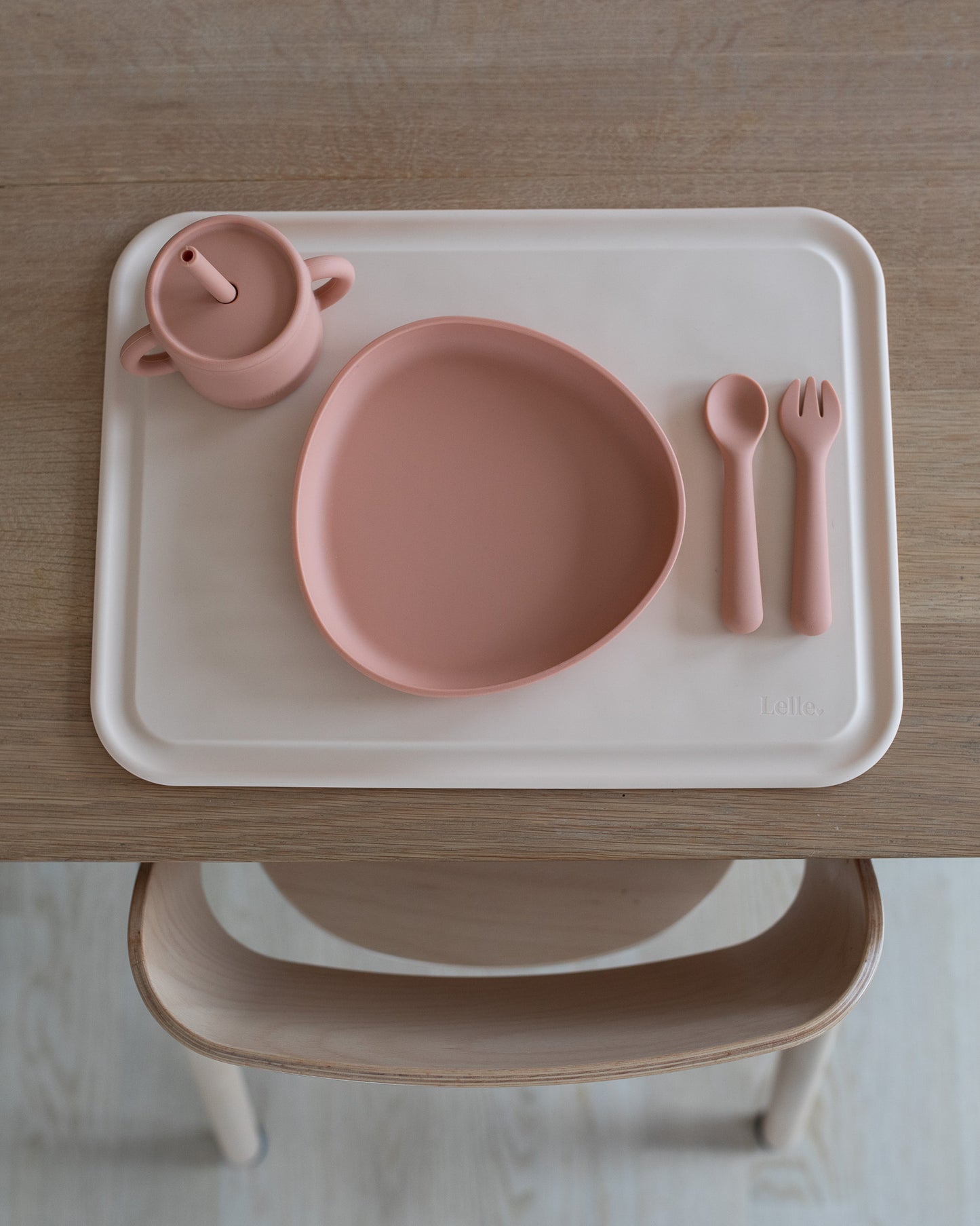 Silicone Spoon & Fork - Terracotta
