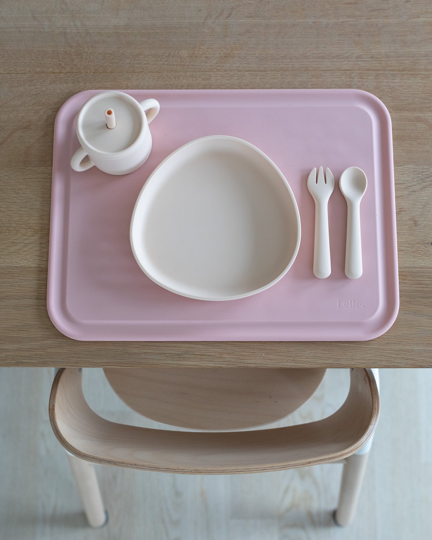 Silicone placemat - Rose