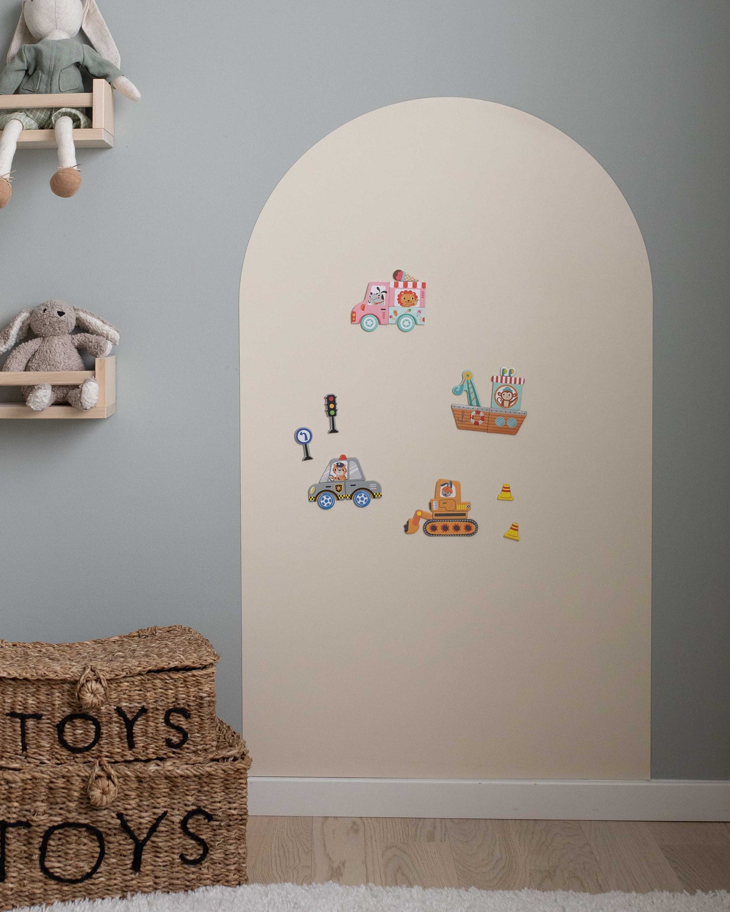 Magnetic Playset - Vehicles