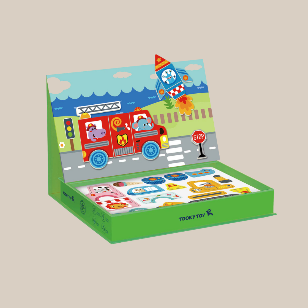 Magnetic Playset - Vehicles