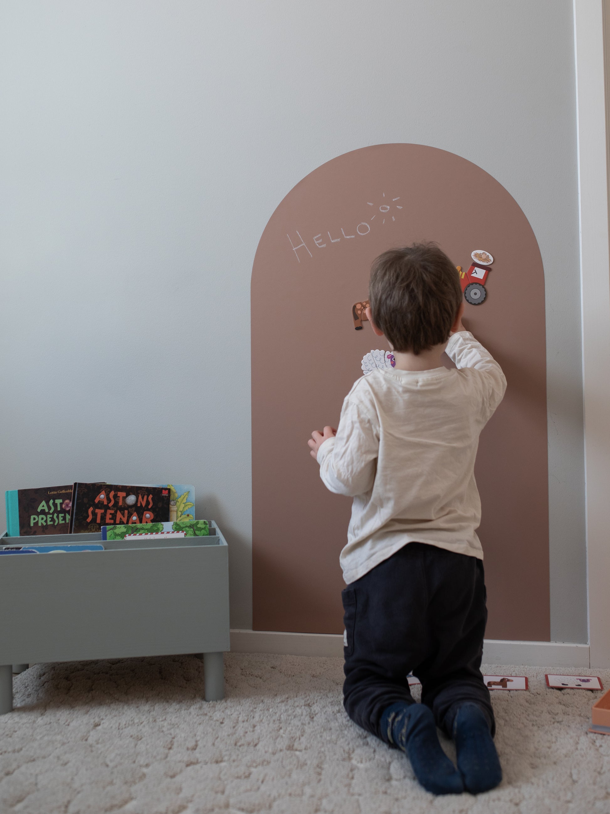 Magnetisk väggdekal