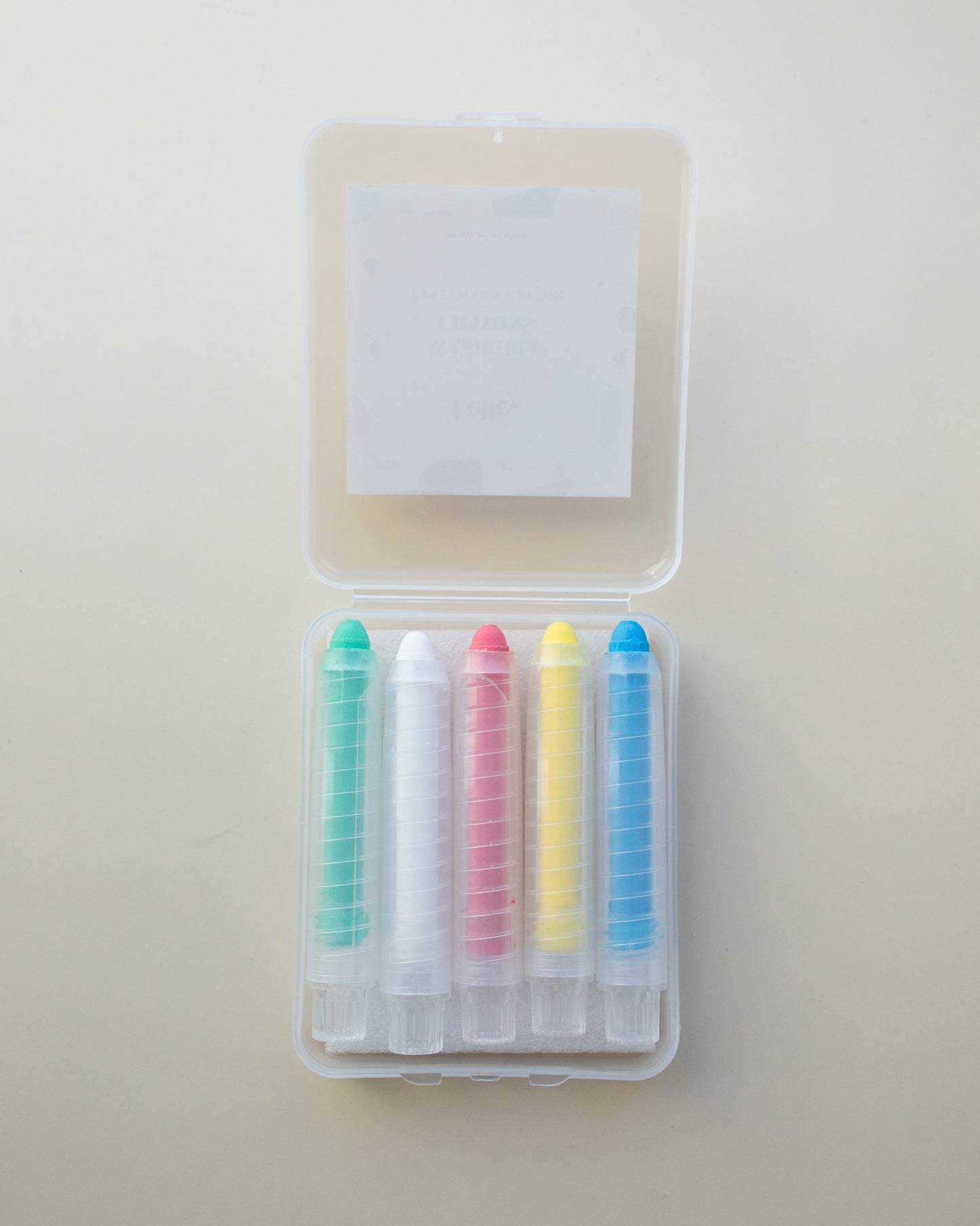 Tvättbara kritor 5-pack