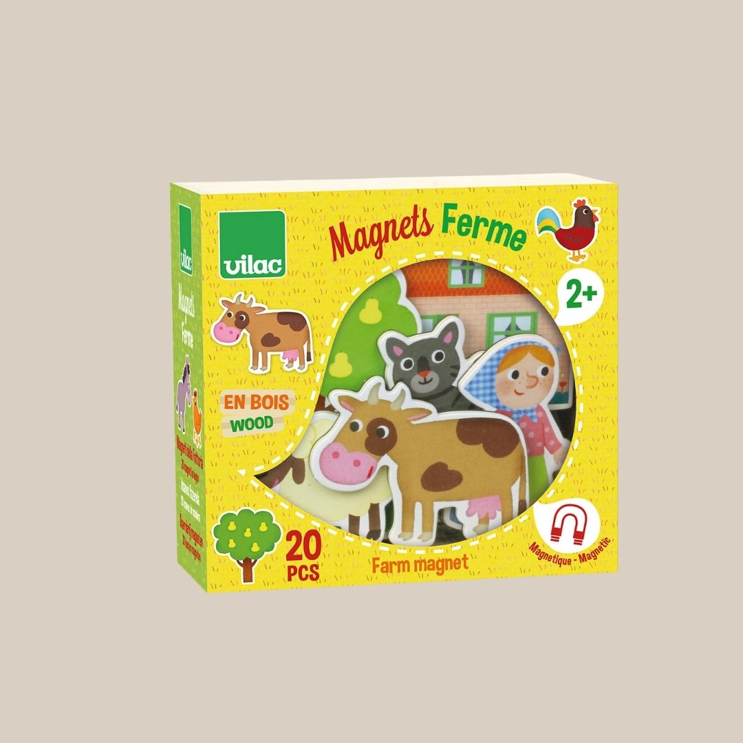 Magnetiskt lekset Bondgård - 20 delar